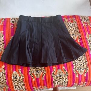 Abercrombie & Fitch Black Mini Skater Skirt